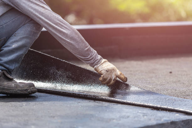 Professional Basement Waterproofing technician working in Lehigh Acres, FL